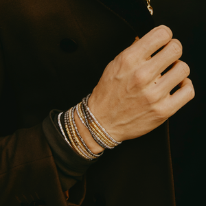 Santorini Bracelet In Black Ruthenium