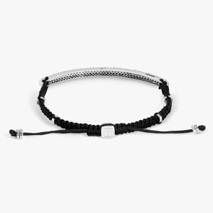 Windsor Macrame Bracelet With Green Emerald