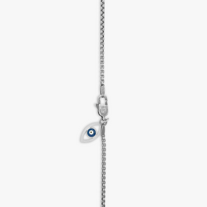 Dopamine Drop Necklace In Blue Stainless Steel and Lapis