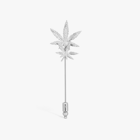 Palladium plattierter Zimtfarn-Pin