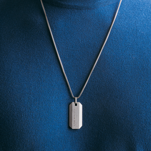 Octo Necklace In Titanium